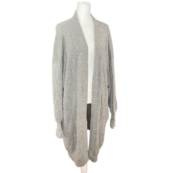 Christy Dawn XL The Elsie Cardigan Opal Knit Gray Baby Alpaca NWT Sweater - Picture 5 of 9